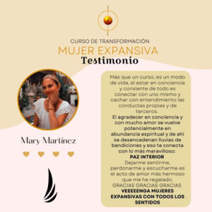 Testimonio de Mary Martinez mujer expansiva con Erika Torres