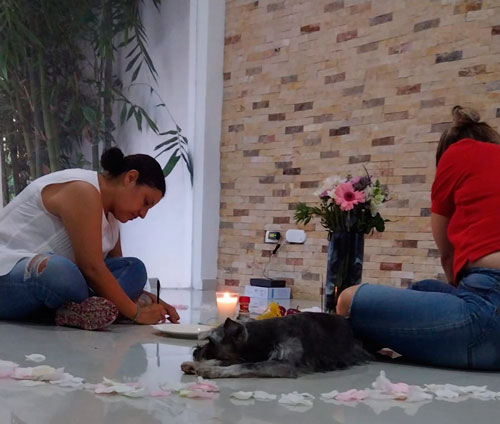 Bendición de Alianza Emprendedora con Erika Medium Trabajando Intenciones