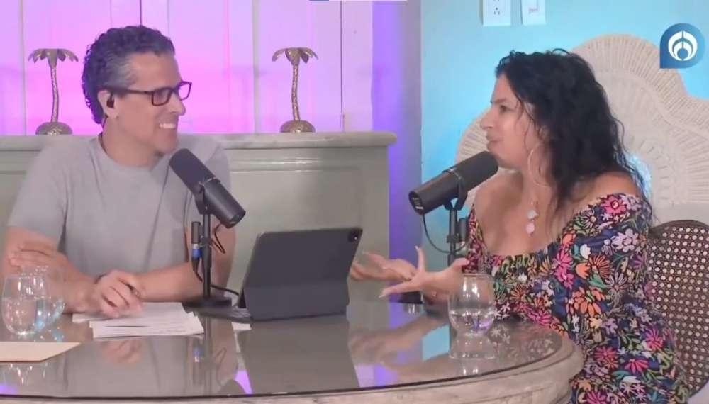 Marco Antonio Regil con Medium Erika Torres