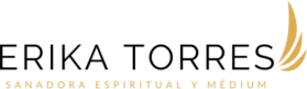 Logotipo Dorado Para Blanco - Erika Torres Sanadora Espiritual y Medium